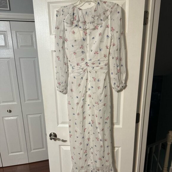 NWT Massimo Dutti Long Floral Dress - Picture 9 of 16